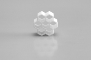 Wabenform 3D-Objekt
